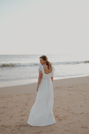 Jupe fente Alba - mariée