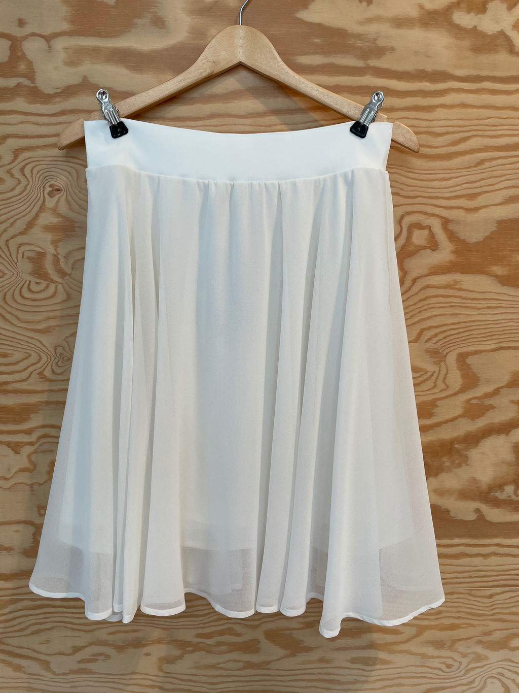 Korte rok van chiffon
