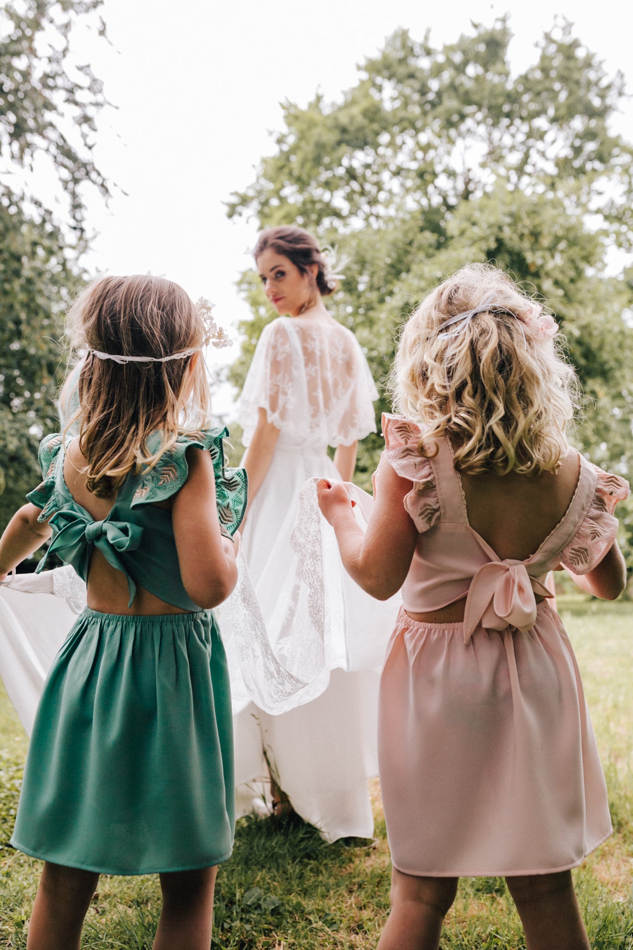 Eric bridal robe fillette hotsell