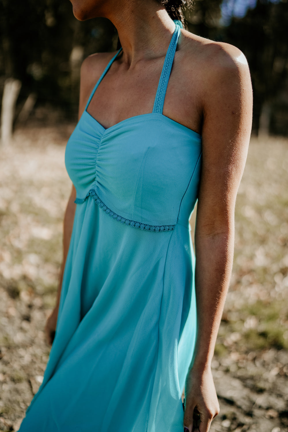 Robe bleu